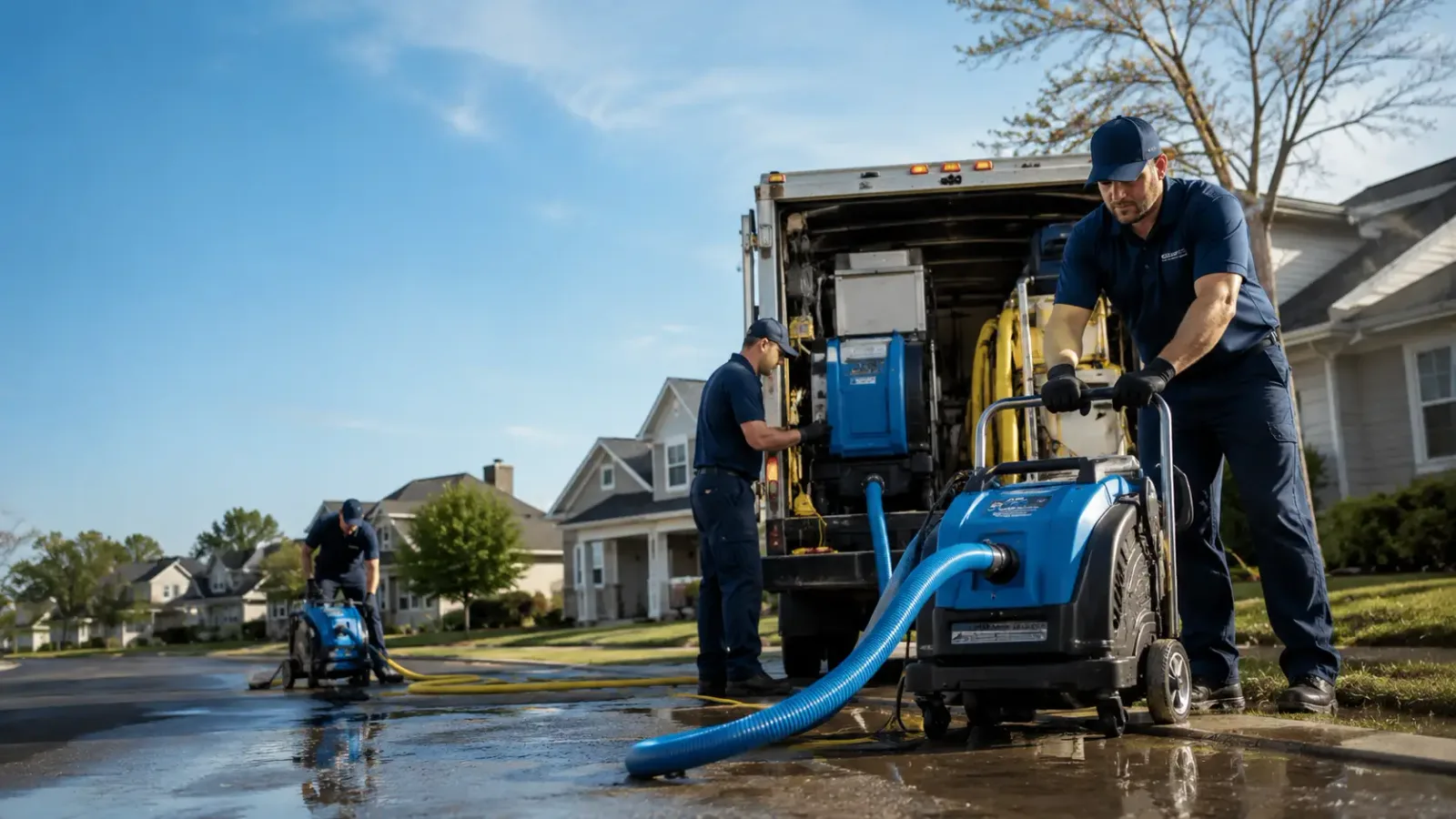 Flood Damage Cleanup in Gandeeville, WV